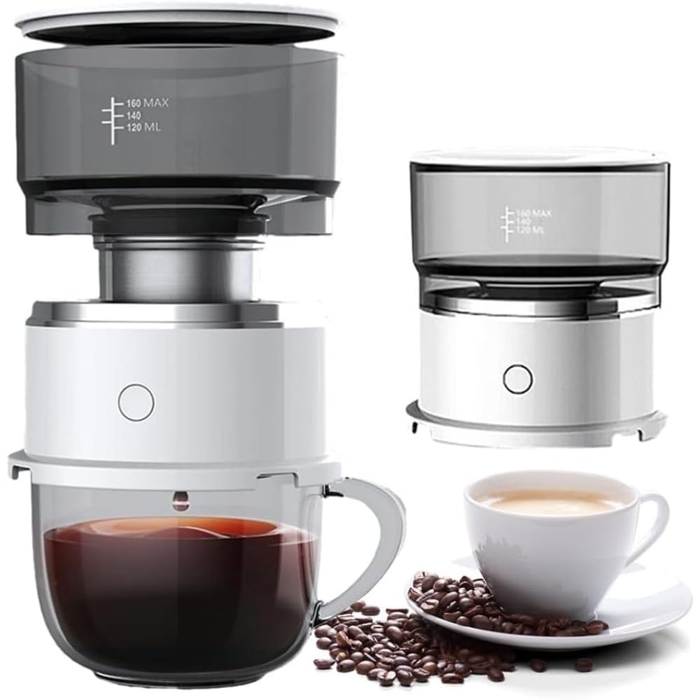Amazon | DAboru コーヒーメーカー 全自動 1人用 コーヒーマシン